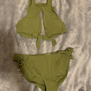green swimsuit *never worn*